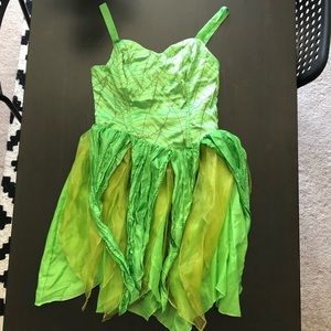 Hot Topic Tinkerbell Halloween Costume